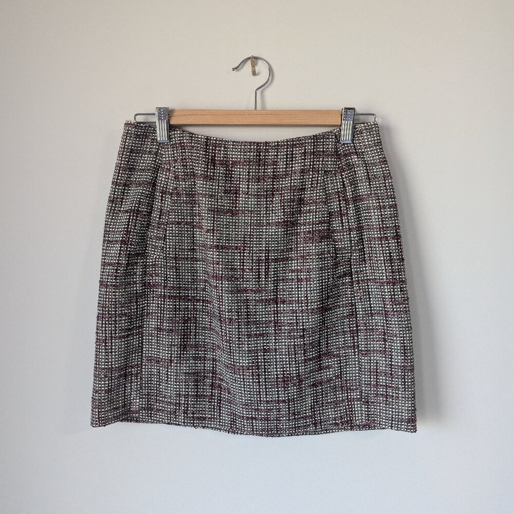 Tweed Skirt Banana Republic